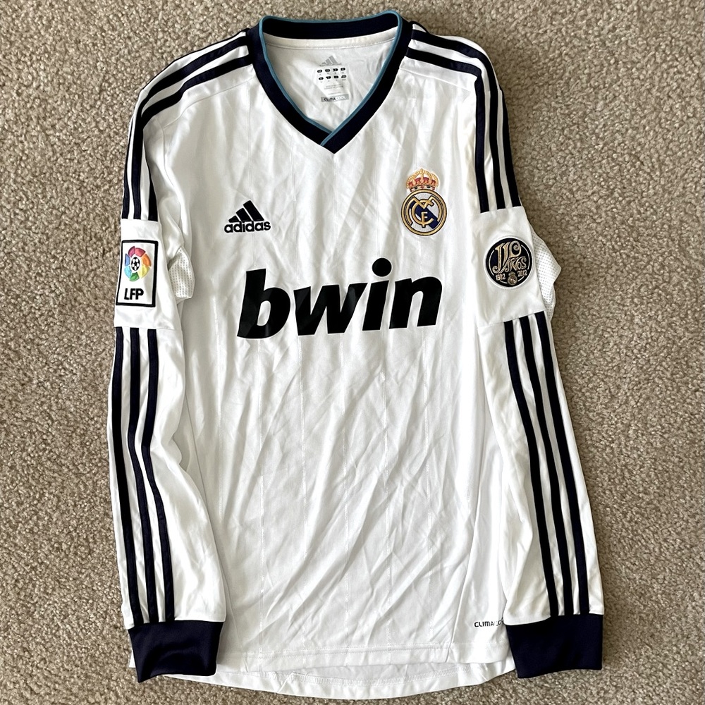 Real Madrid long sleeve jersey